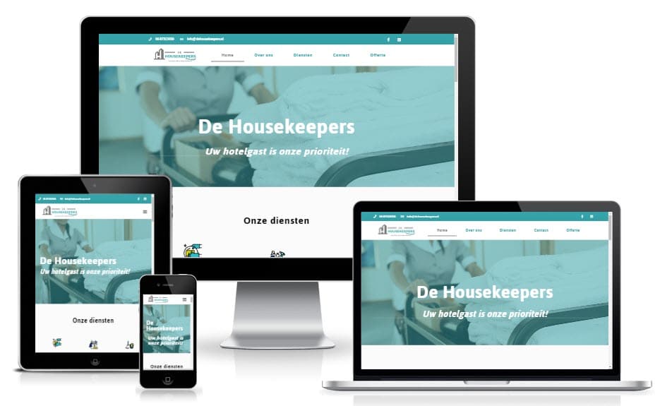 Website laten maken Aslan Webtech De Housekeepers