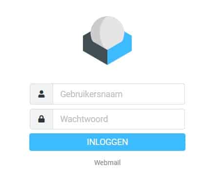 Inloggen webmail - Wachtwoord wijzigen vanuit webmail