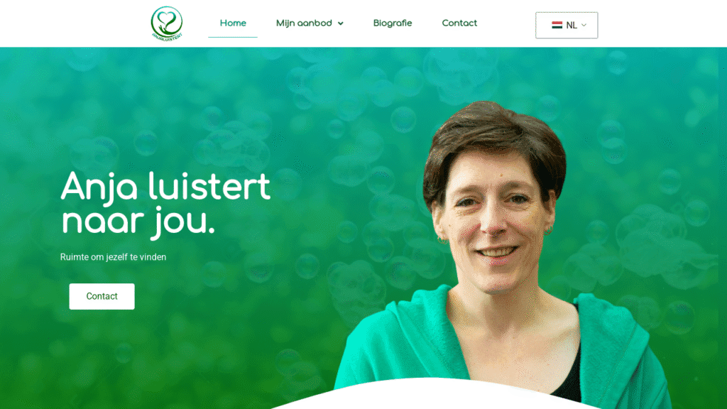 Website laten maken Aslan Webtech Anja Luistert