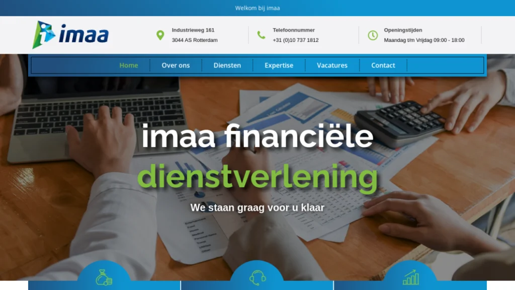 2026 Imaa website laten maken Aslan Webtech