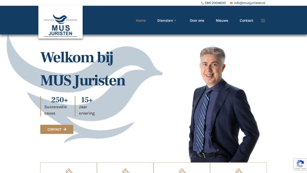 2026 MUS Juristen website laten maken Aslan Webtech