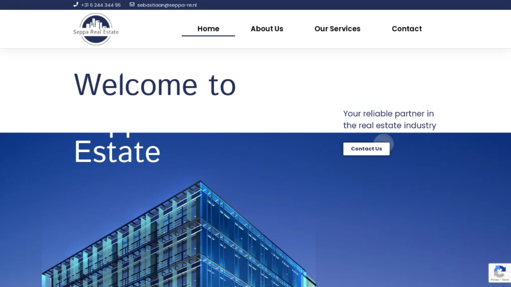 2026 Seppa Real Estate website laten maken Aslan Webtech