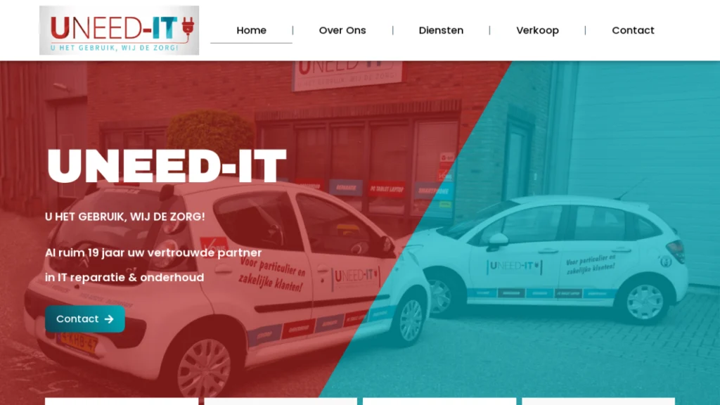 2026 Uneed IT website laten maken Aslan Webtech