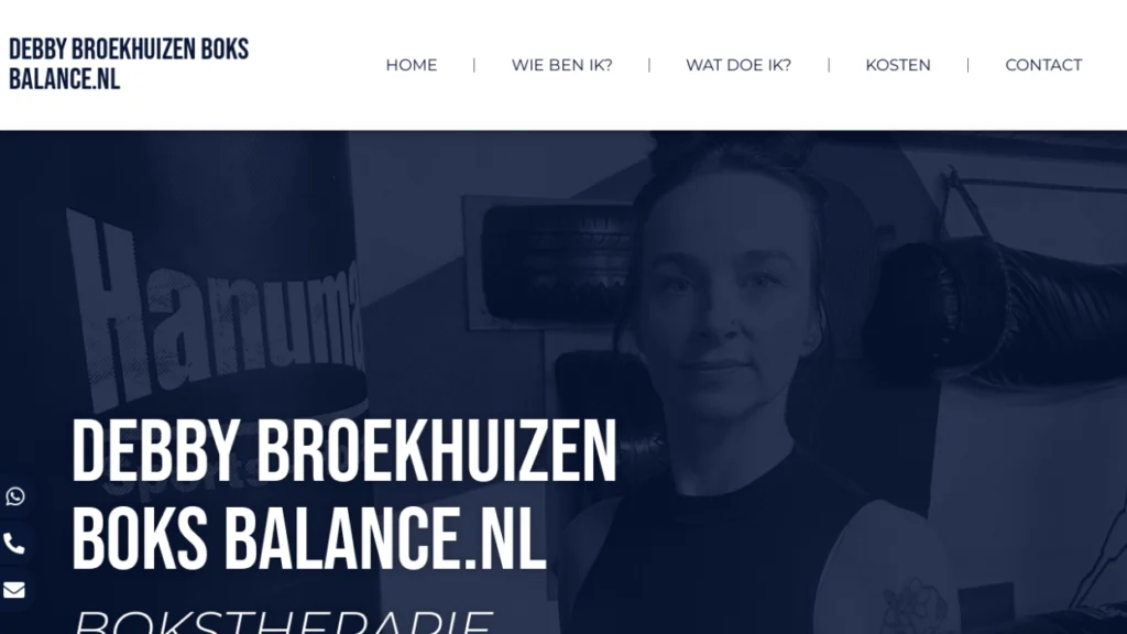 2026 Website laten maken Aslan Webtech Debby Broekhuizen Boksbalance