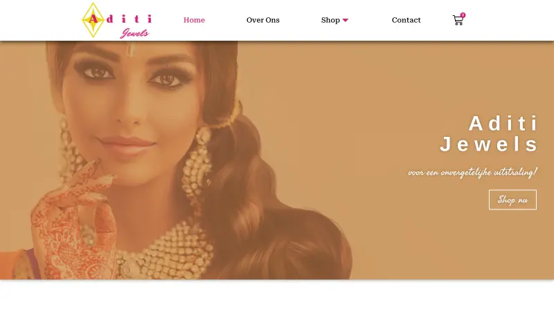webshop voorbeeld indische sieraden