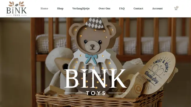 voorbeeld webshop kinderspeelgoed