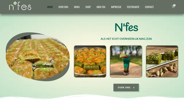 website voorbeeld Turks restaurant