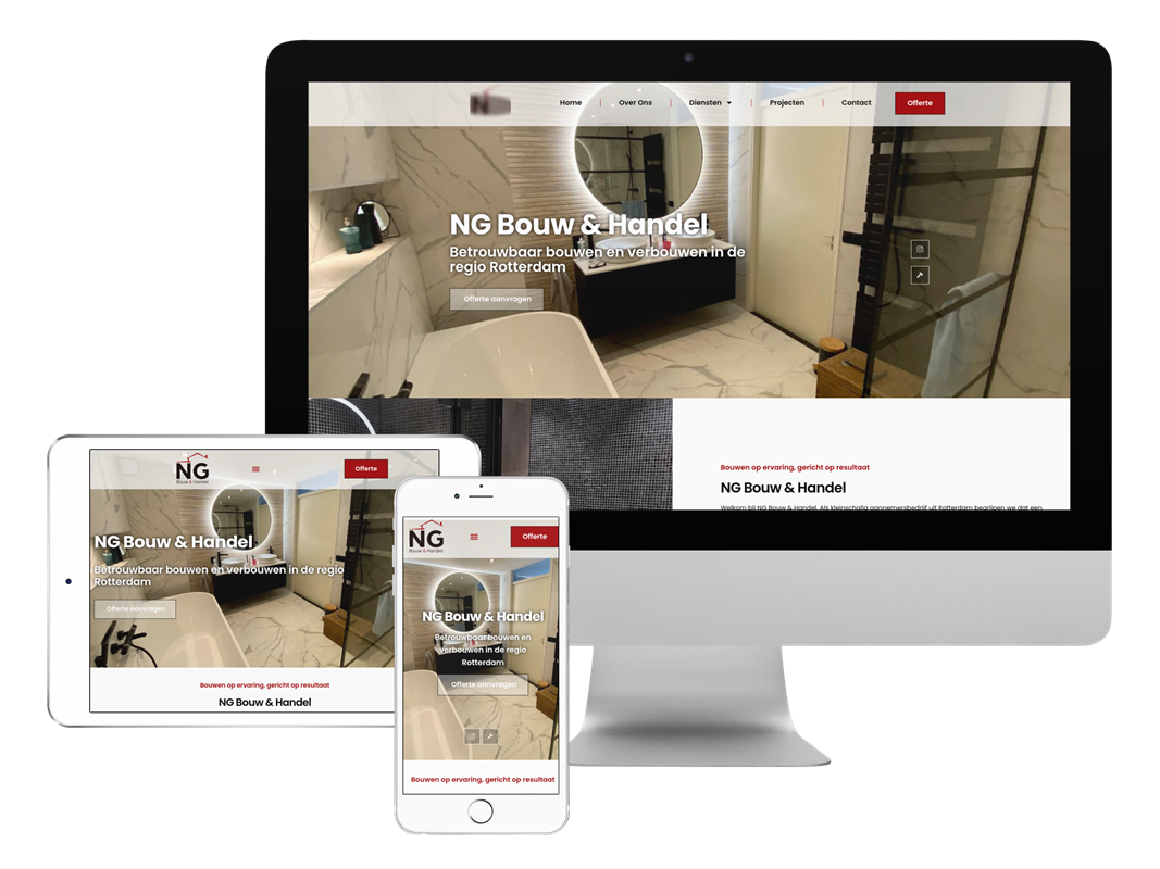 Voorbeeld website laten maken Alkmaar