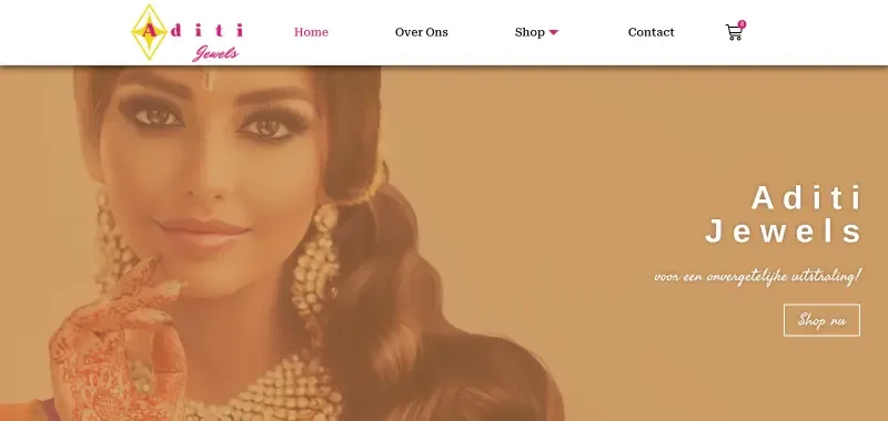webshop voorbeeld indische sieraden