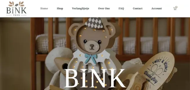 voorbeeld webshop kinderspeelgoed