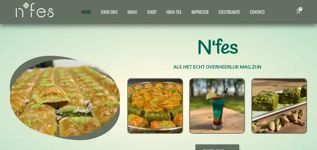 website voorbeeld Turks restaurant